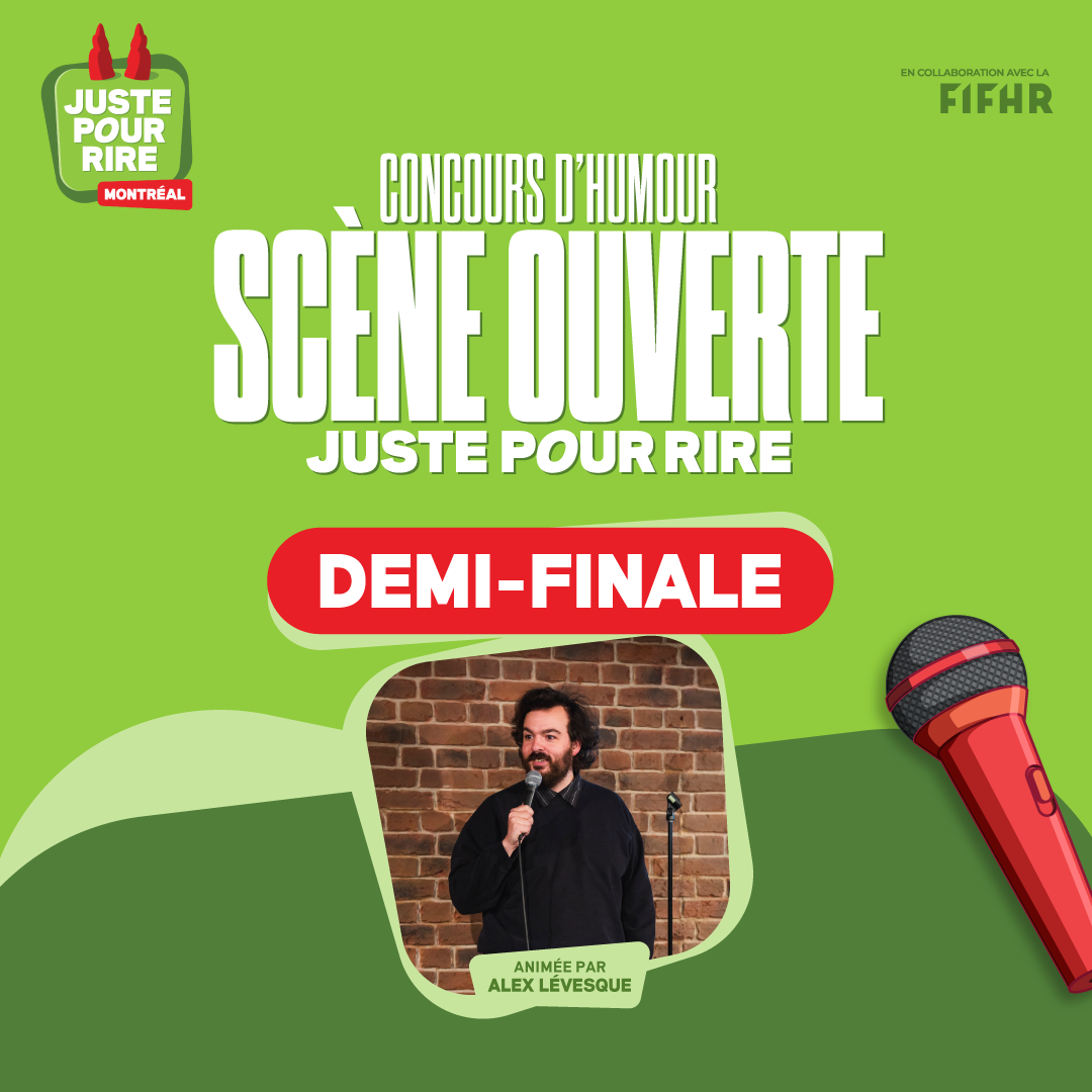 Concours Scène Ouverte - Demi-finale 