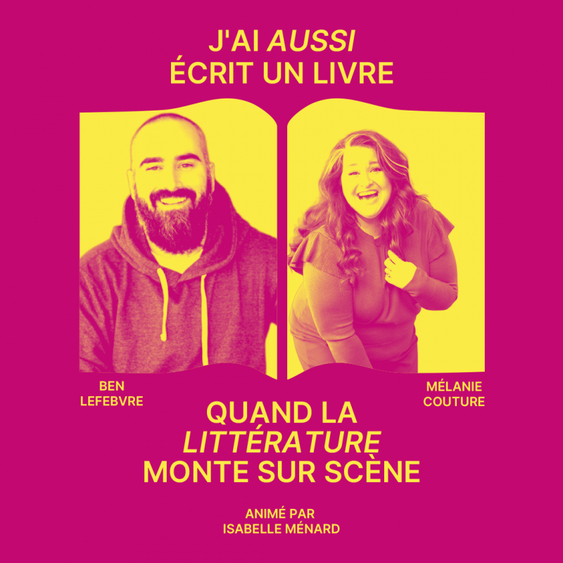 J'ai aussi écrit un livre - Ben Lefebvre et Mélanie Couture