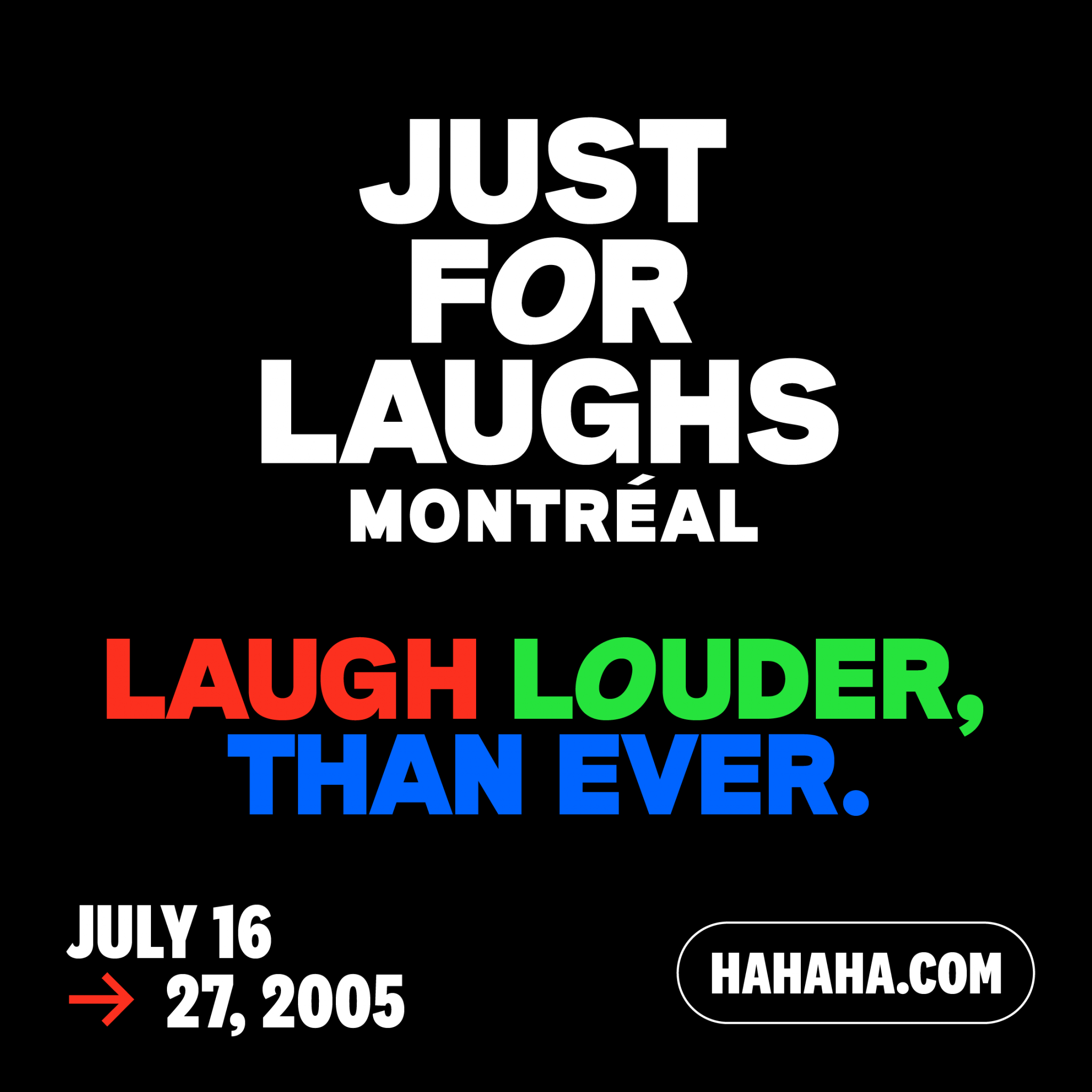 A VERY SERIOUS OPEN LETTER (FROM A VERY FUNNY FESTIVAL)