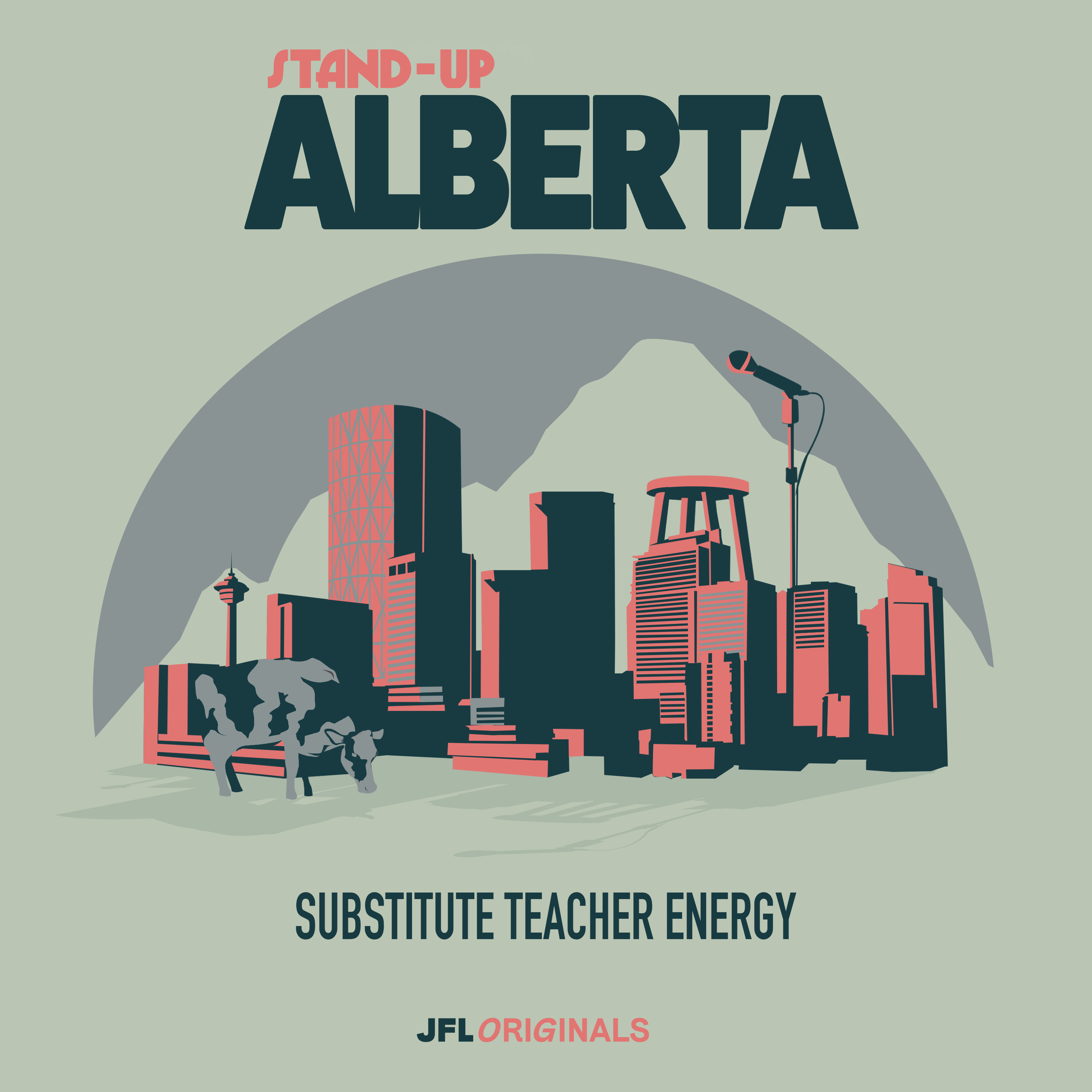 11-Various Artists Stand-Up Alberta Substitute Teacher Energy