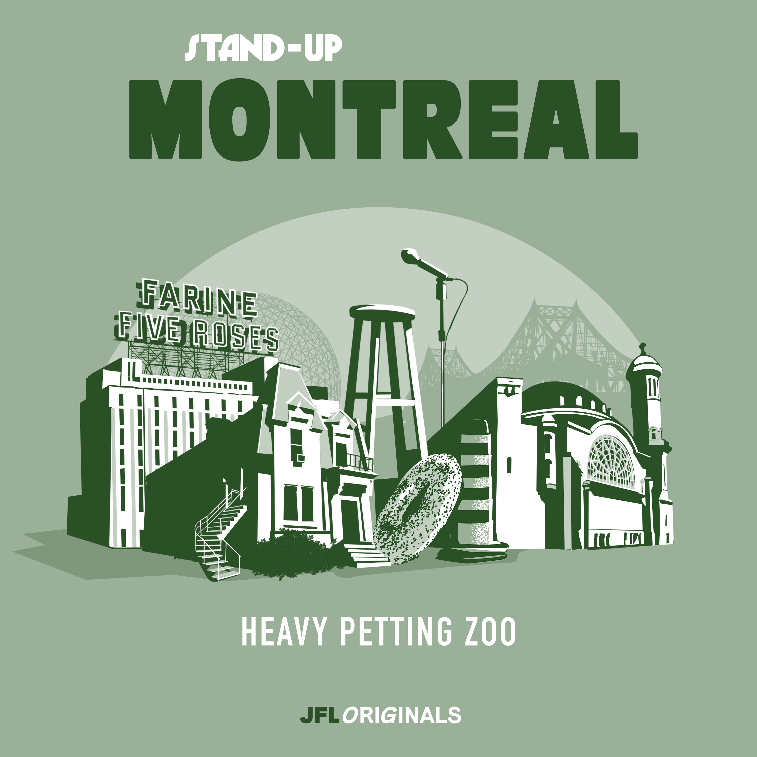 20-Various Artists Stand-Up Montreal-Heavy Petting Zoo