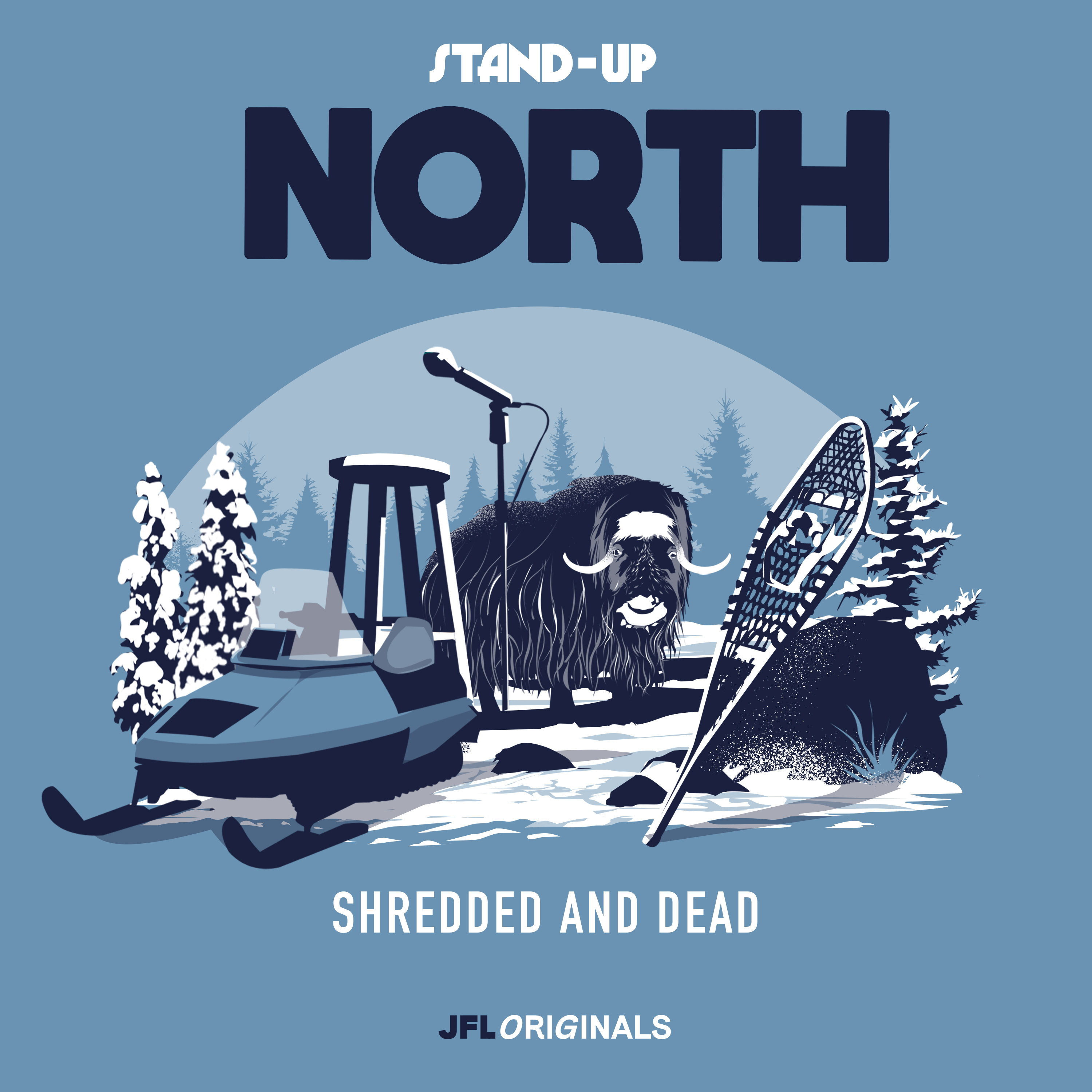 23-Various Artists Stand-Up North-Shredded and Dead