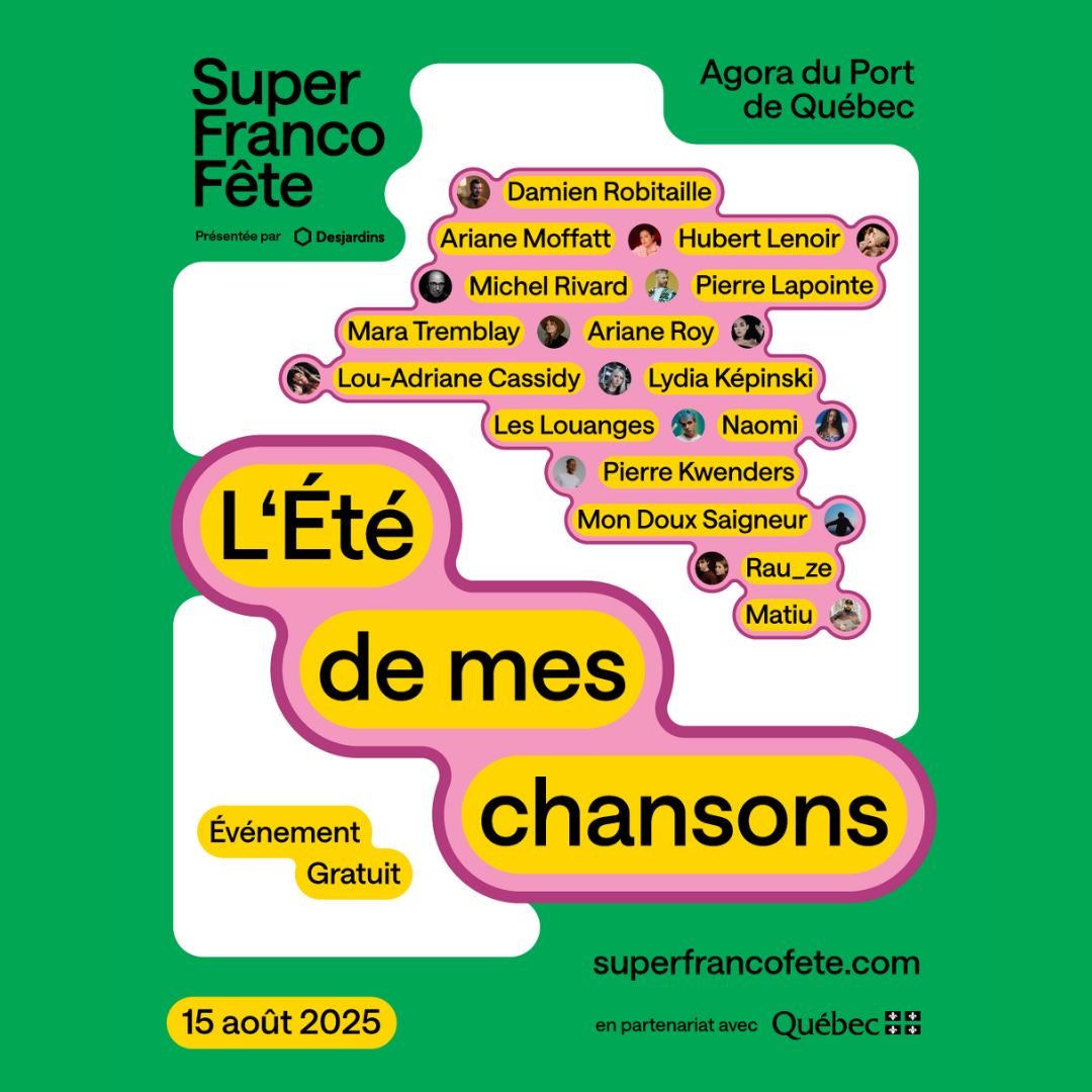L'été de mes chansons - En partenariat avec le gouvernement du Québec