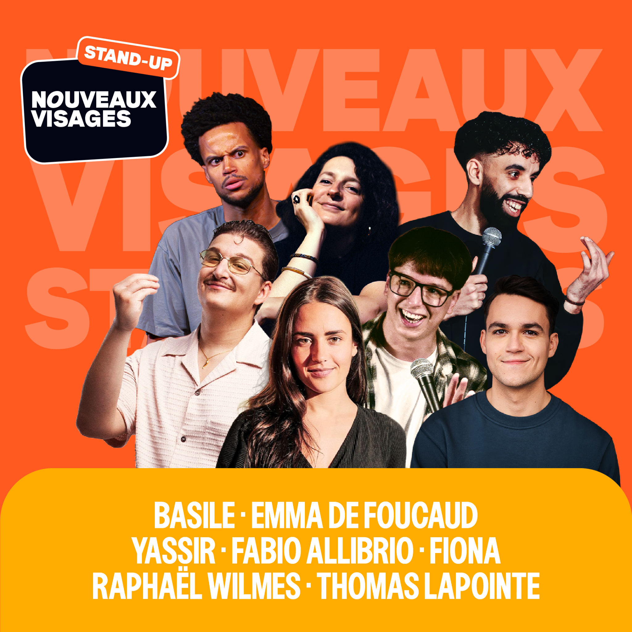 Nouveaux visages de l'humour Group 4