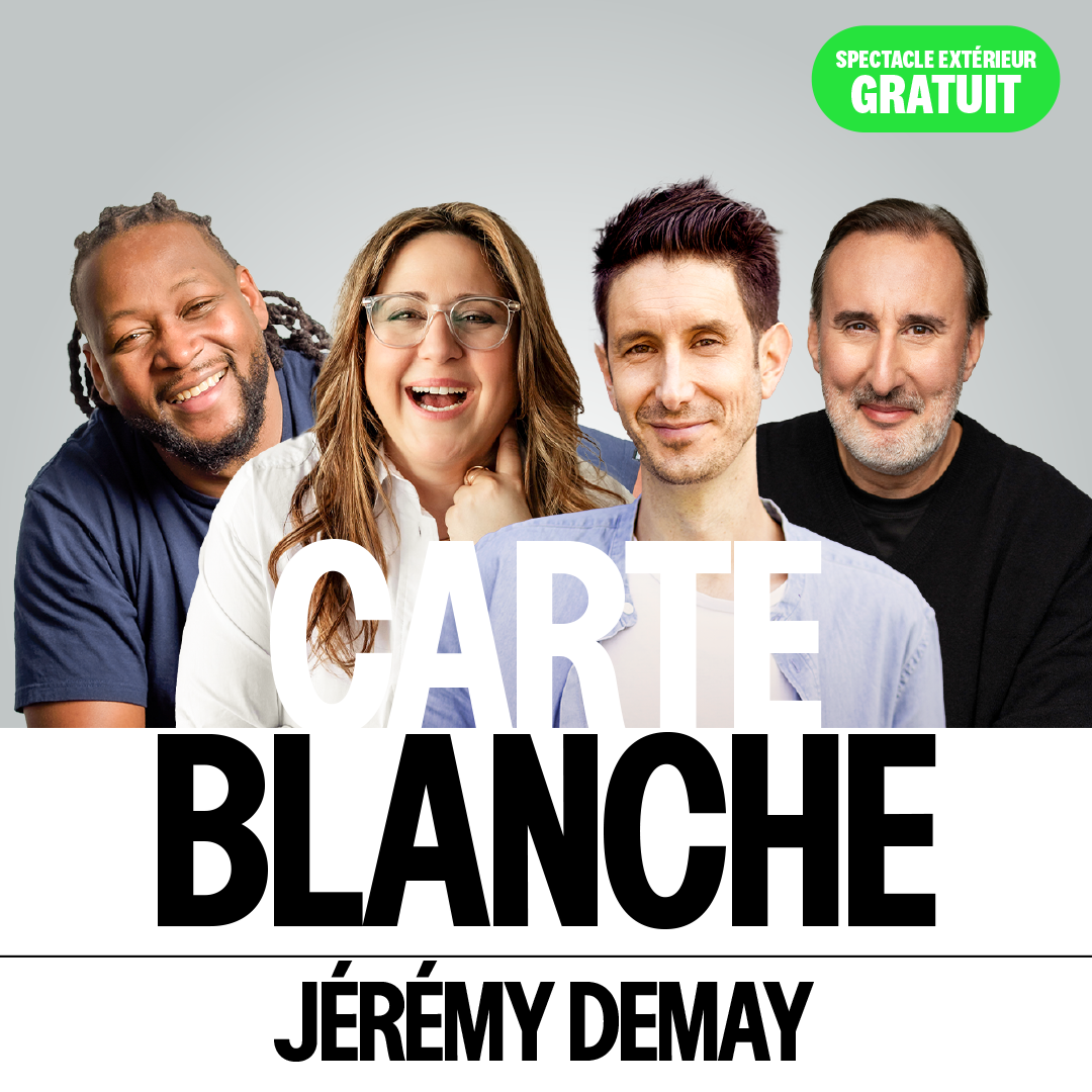 La carte blanche de Jérémy Demay