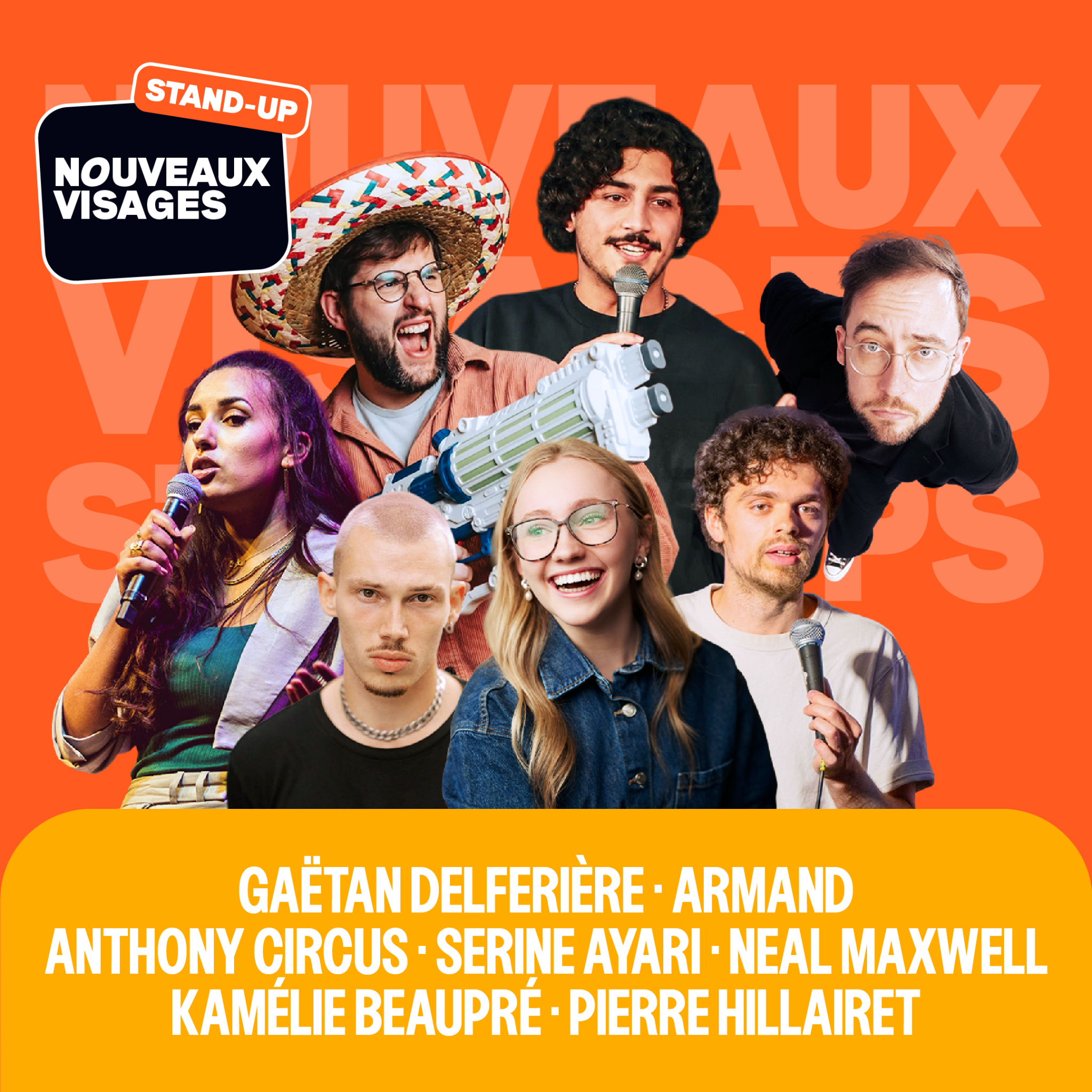 Nouveaux visages de l'humour Group 1 