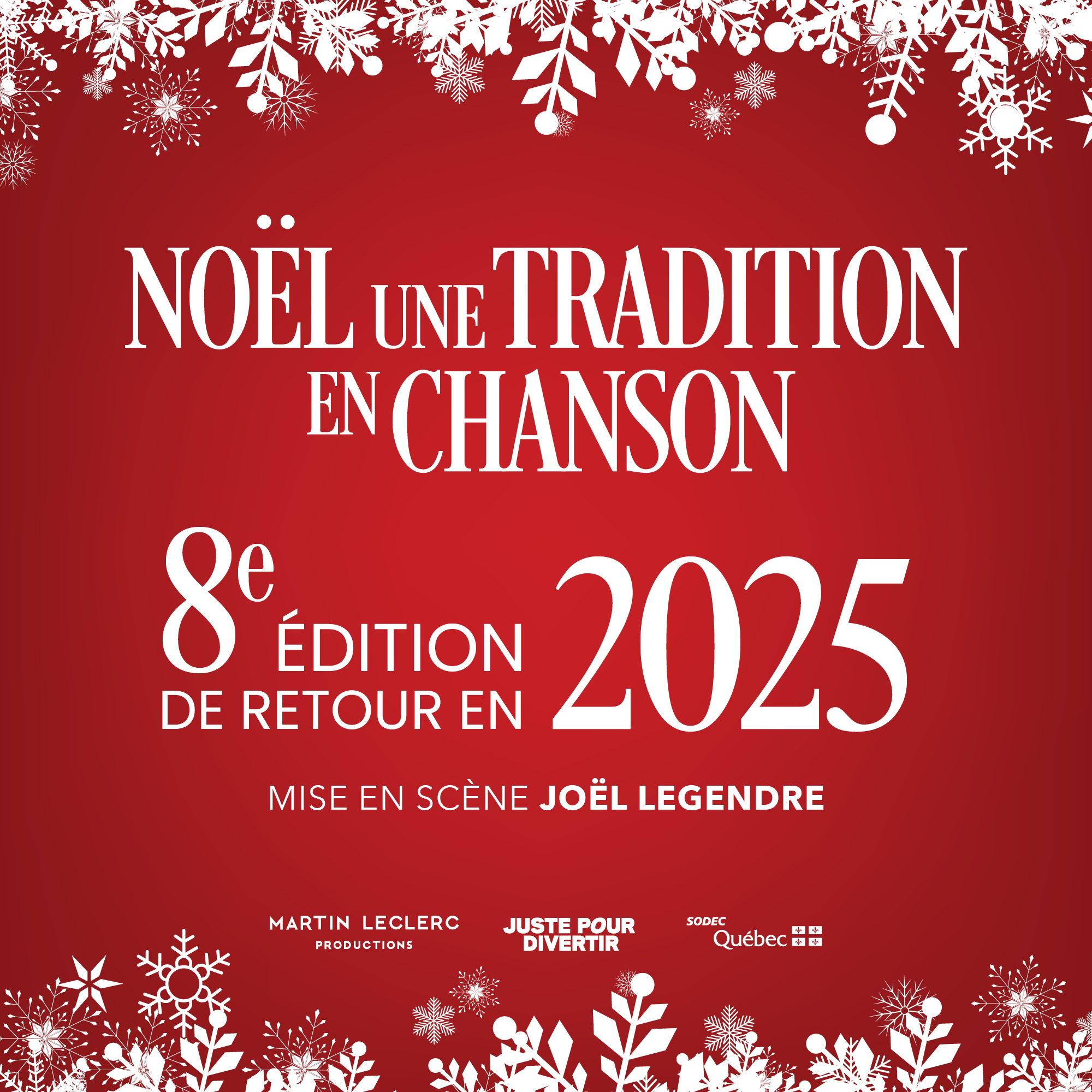 Noël une Tradition en Chanson 2025
