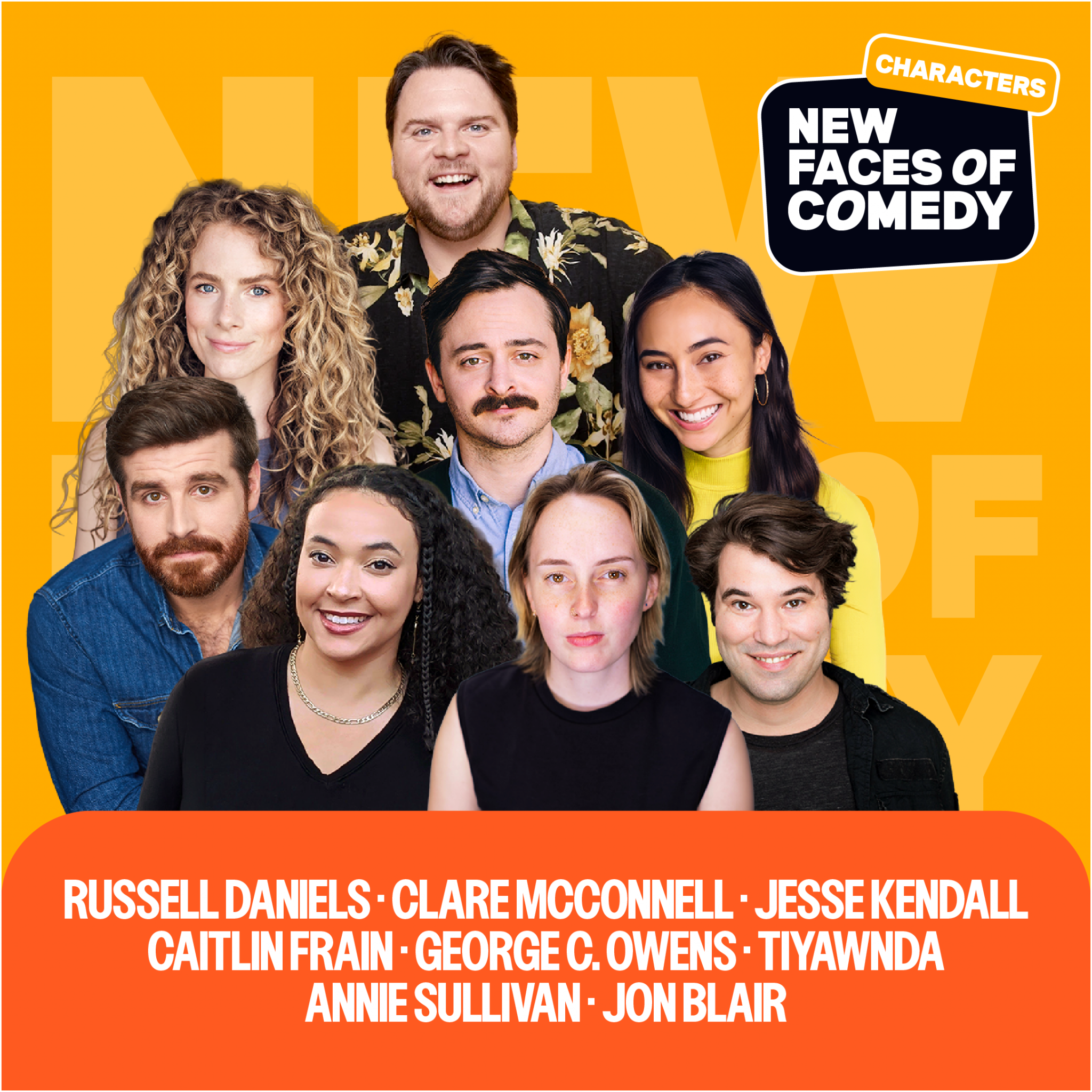 New Faces of comedy : Characters