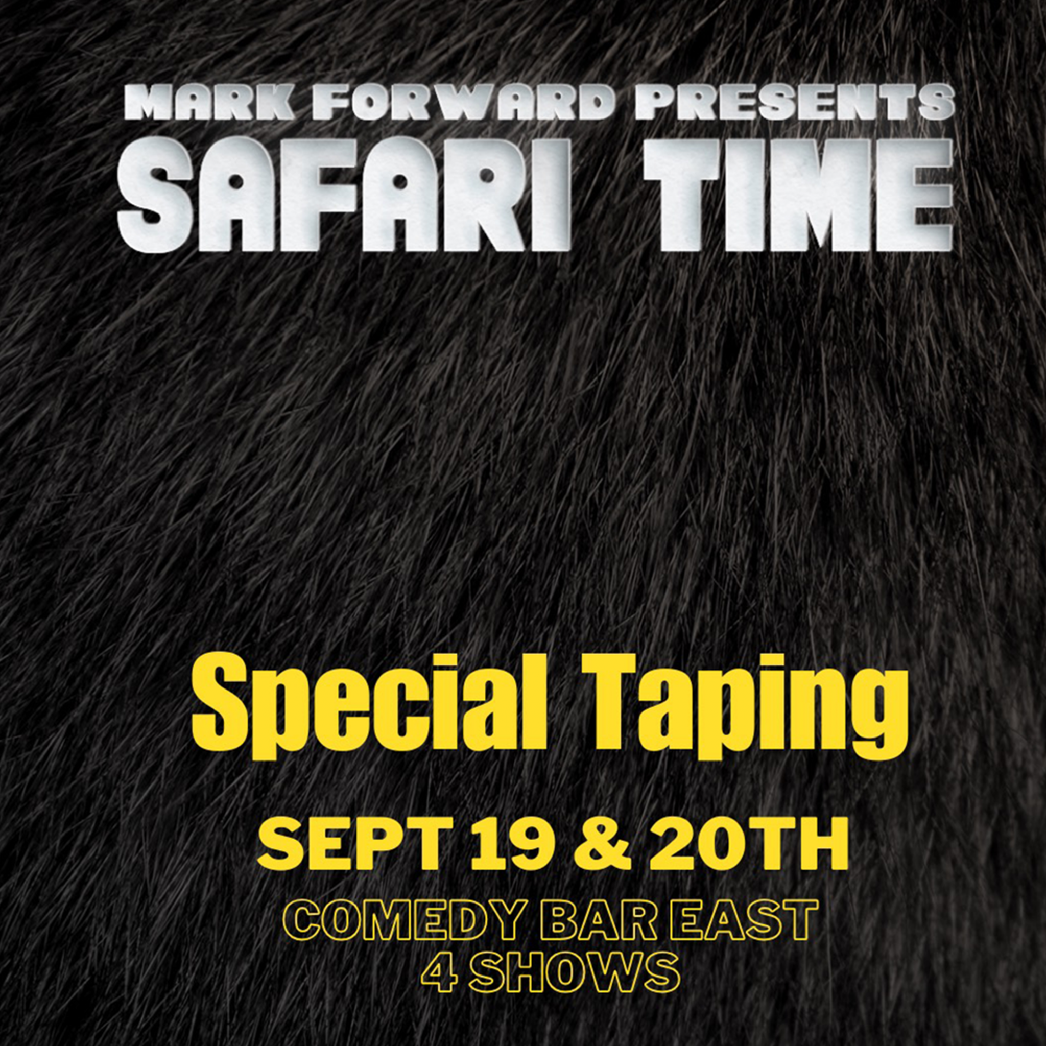 Safari Time: Live Taping
