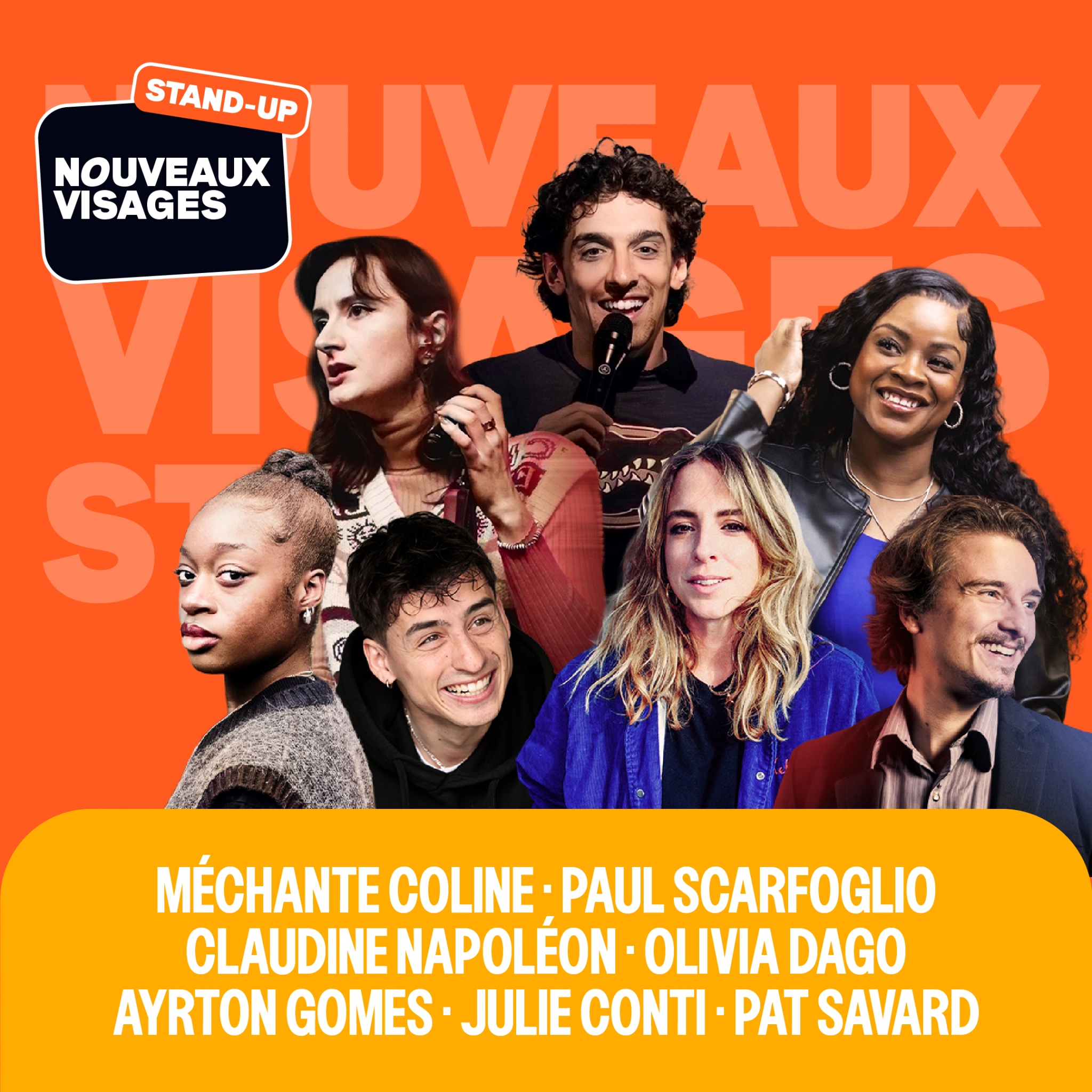 Nouveaux visages de l'humour Group 2