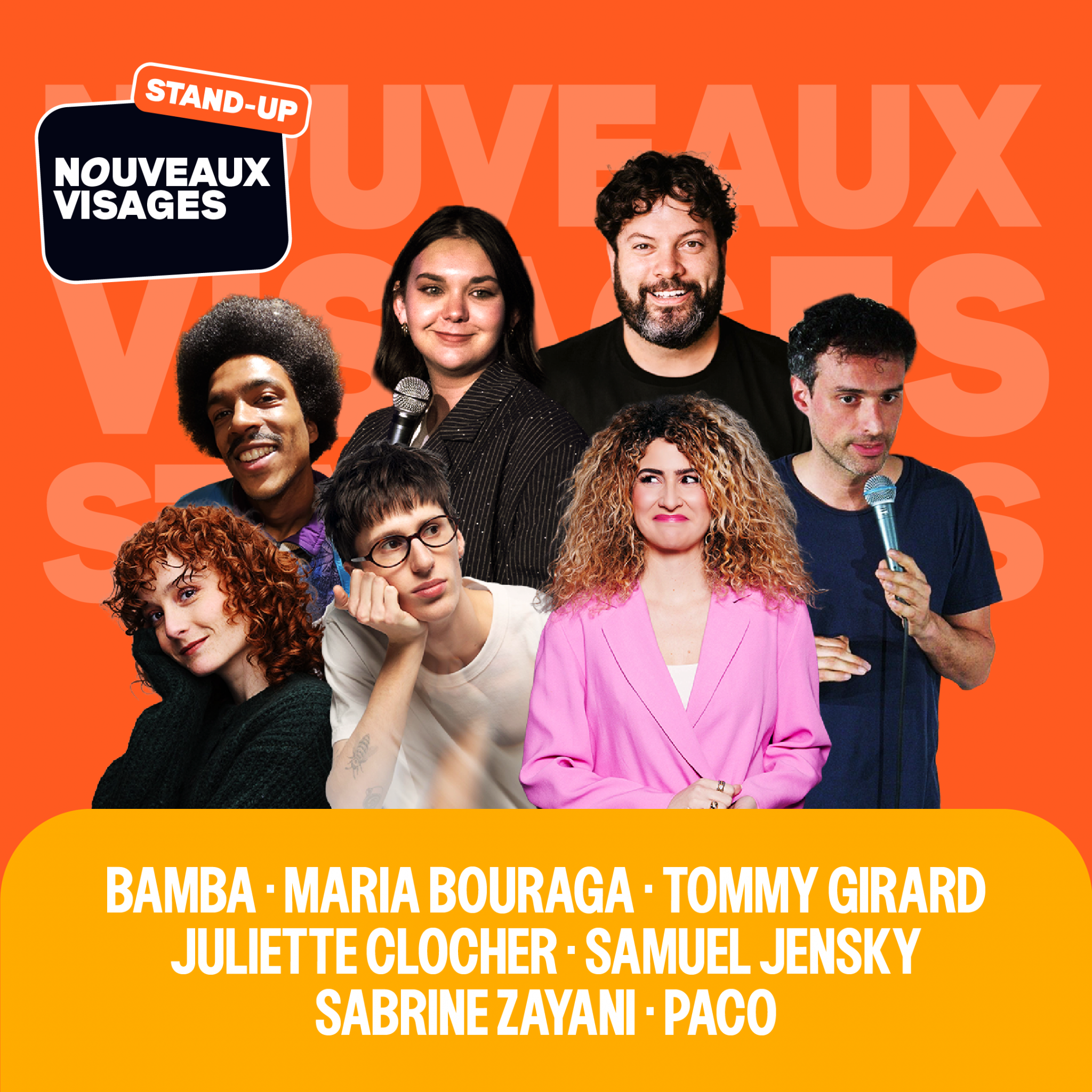 Nouveaux visages de l'humour Group 3