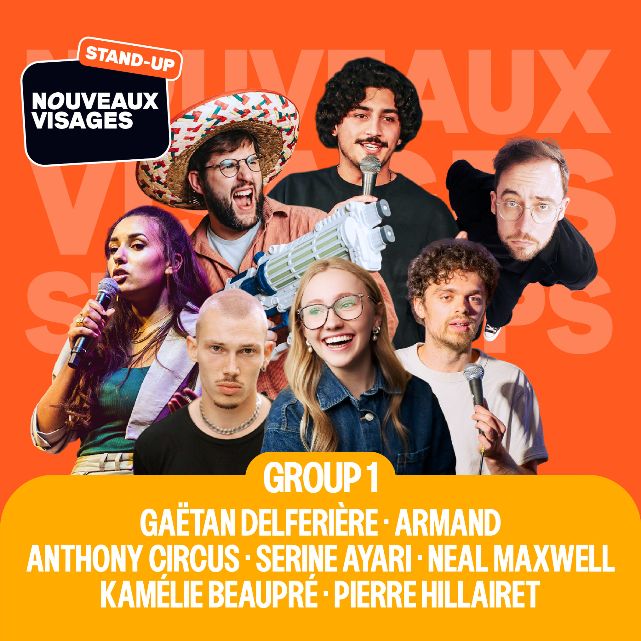 Nouveaux visages de l'humour