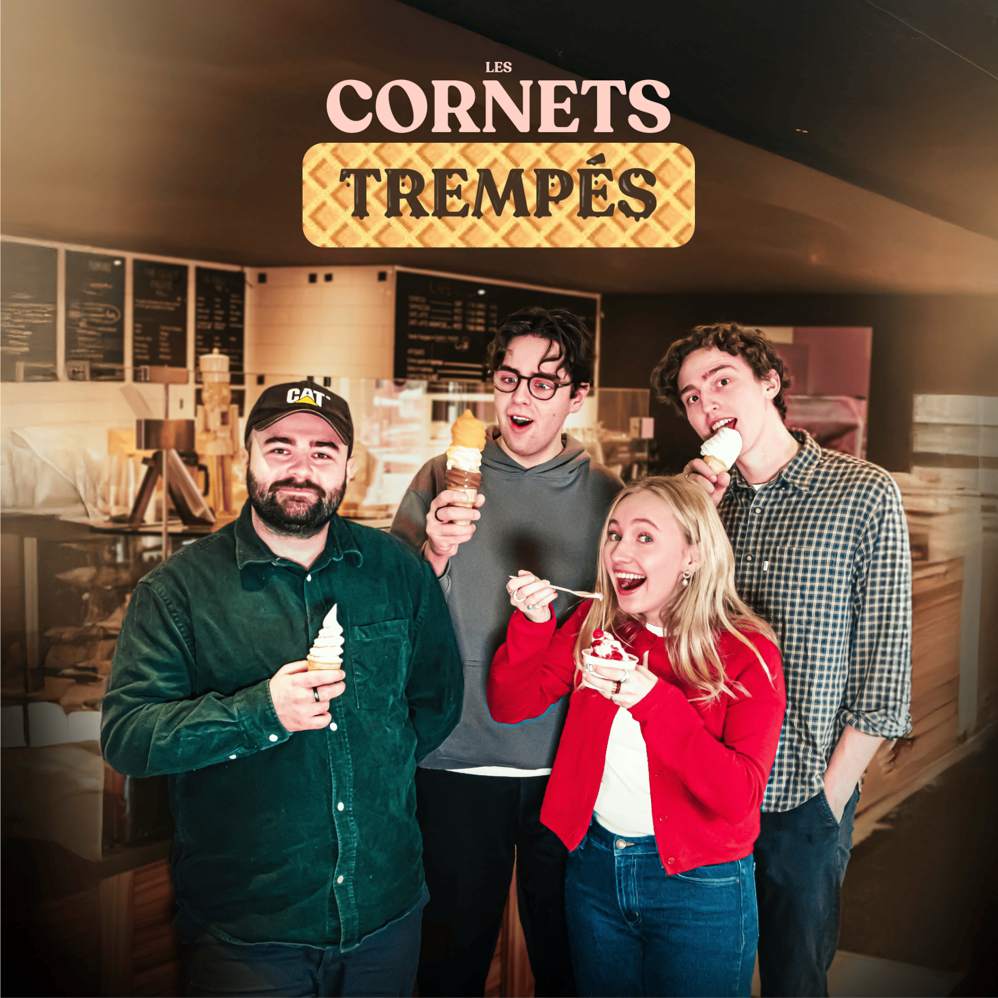 Les Cornets trempés