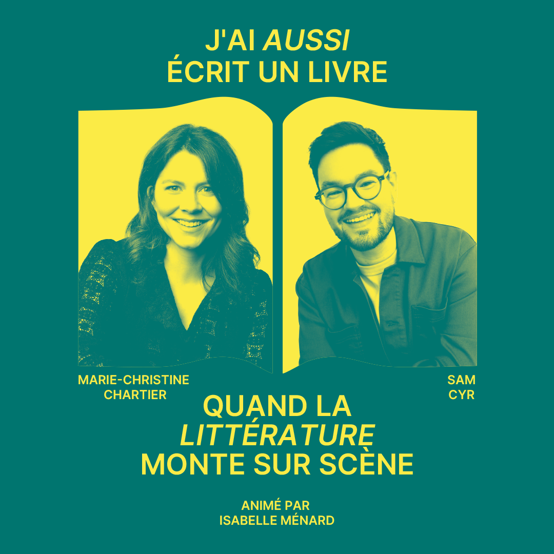 J'ai aussi écrit un livre - Marie-Christine Chartier et Sam Cyr